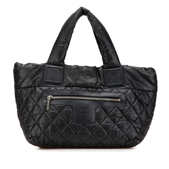 Pre-Loved Chanel Small Quilted Nylon Coco Cocoon Tote - Picture 1 of 12